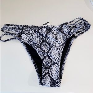 Snake print Bikini Bottoms